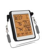 CH-212 Dual Probe Color Screen Smart Alarm Grill Kitchen Thermometer