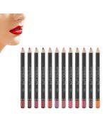 Sexy matte lipstick lip liner lip liner matte nude lip liner set beauty makeup tools cosmetics (12 colors box)