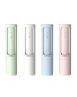 Rotating cylindrical clothing hair removal brush portable mini electrostatic hair removal device