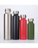 304 Vacuum Stainless Steel Vacuum Flask Double-Layer Large-Capacity Outdoor Water Bottle Mountaineering Sports Bottle