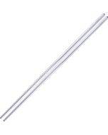 1 Pair Extended Chopsticks Stainless Steel Non-Slip Anti-Scalding Long Chopsticks Noodle Chopsticks Hot Pot Chopsticks 36cm