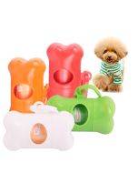 10 pieces of BG-W085 pet bone shaped trash cans for sale, practical pet cleaning products, color random shipment