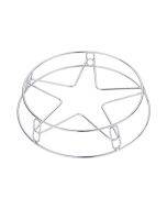 2 PCS Kitchen Insulation Anti-Hot Pan Rack Multi-Function Steamer Rack Stainless Steel Water Steaming Frame(Pan Paddle)