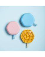 Home Creative Hexagonal Ice Block Mold Storage Box DIY Self made Ice Grid