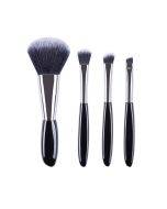 4-in-1 Black Pebble Makeup Brush Set Eyeshadow Brush Foundation Brush Portable Makeup Brush, Style: Nude Brush