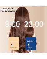 D32 Egg Roll Head Curling Wand Water Ripple Splint Negative Ion Curling Iron,CN Plug(Green)