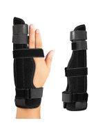 Anti-sprain fixing bracket for tail finger, specification: L (black)