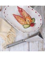 Household Stainless Steel Fruit Carving Knife Shaper Flower-shaped Vegetable Cutter