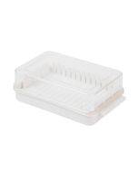 Transparent large capacity butter cutting storage box