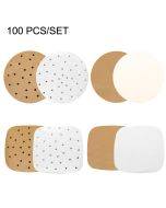 Air Fryer Special Paper Pad Grilled Meat Paper Oil Absorbed Paper, Color Random Delivery