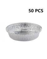 50 PCS / Set Thickened Circular Baking Tray Grilled Meat Paper