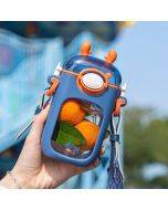 Diller D-T4015 Cute Antlers Square Shape Cup(Blue)