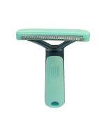 Automatic pet hair removal comb, curved cat and dog knot opening needle comb