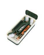 4 PCS/Set Multifunctional Crevice Cleaning Bristle Brush Set(Green)