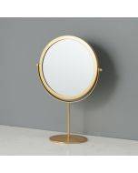 Desktop makeup mirror, simple and portable, rotating dressing mirror