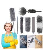 7 In 1 2.5m/100inch Dust Cleaner Sofa Extendable Duster Removal Household Cleaning tools