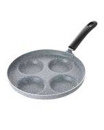 Maifan Stone Fried Egg Nonstick Pan Waffle Maker, Style: General, Diameter: 22cm (Grey)