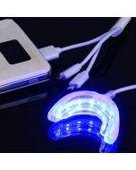 16 LED blue light dental tray light dental set accessory blue light with 3-in-1 data cable