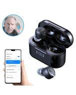 GM-903 Bluetooth dual host digital hearing aid HD digital display sound amplifier for the elderly (black)