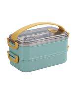 Large Capacity Refillable 304 Stainless Steel Insulated Lunch Box