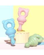 BG5057 Pacifier-shaped pet teething glue stick TPR dog chew toy (green)