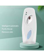 Wall-mounted light-sensing automatic fragrance sprayer with scheduled fragrance and toilet deodorizing air purifie