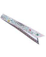 Women's tied hair scarves, headbands, ponytails, ribbons, hair accessories (double-sided tarot sun)