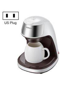 KONKA KCF-CS2 Home Office Small Portable Drip Coffee Machine，US Plug(White)