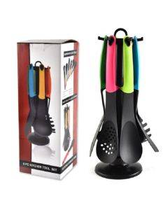 6 in 1 Kitchen Nylon Kitchenware Non-Stick Cooking Shovel Spoon Set 