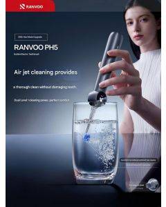 RANVOO New PH5 Air Jet Electric Toothbrush Gift Set